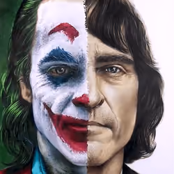 Drawing Joker (Joaquin Phoenix)