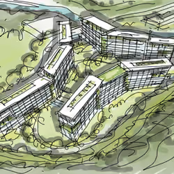Rabbit's home conceptual design drawing#2