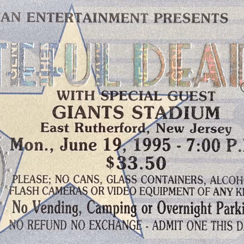 Grateful Dead Ticket
