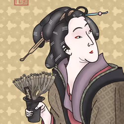 lady with her caudex #5