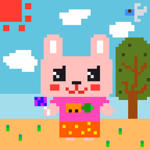 Pinkusagi-no-Momokochan
