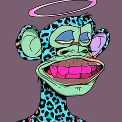 Bored ape multicolored