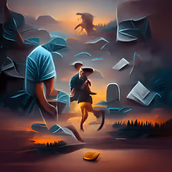AI Generated Chasing Lost Dreams #8