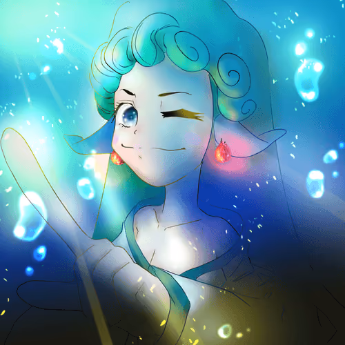 Tintori Art Work "Water Girl"