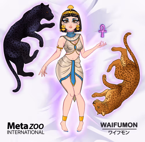 MetaZoo Cleopatra - Waifumon Exclusive