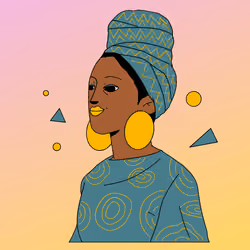 African Women Portrait 0015