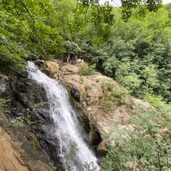 waterfall view