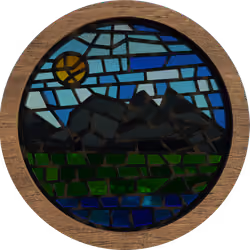 Stained Glass Logo