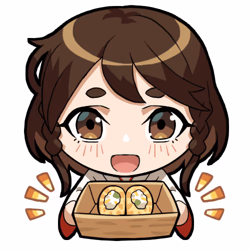 #5 Inari sushi bid stamp