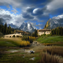 Mountains landscapes #11
