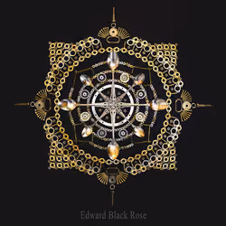 Metal mandala 7