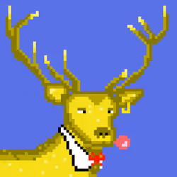 8-bit Deer #1483