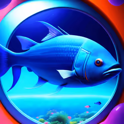 BONK FISH IN SPACE