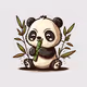 Panda & bamboo