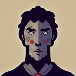 art monkey face