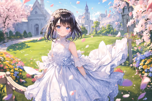 花々の祝福 〜 wedding blessed with flowers 〜