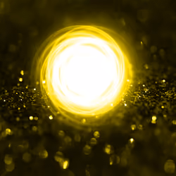 Yellow Neon Glowing Ballz