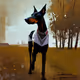 DOBERMAN DOG #14