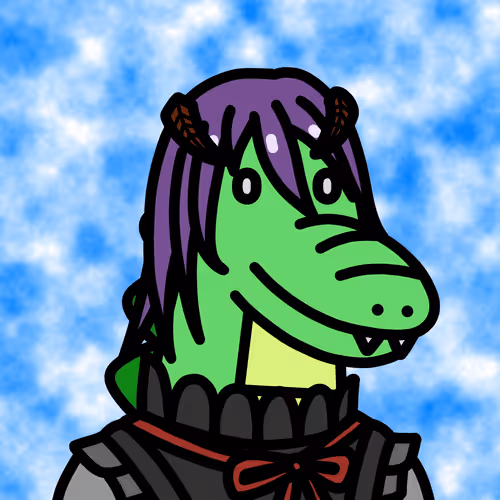 #101 Cool Girls Crocodile