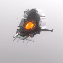 Ufo through wall