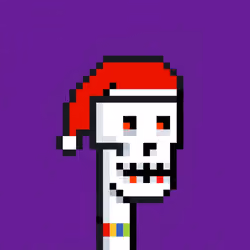 Santa Skull Old Man*圣诞骷髅头