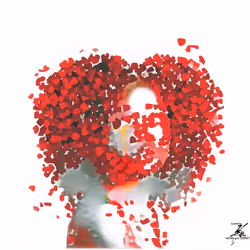 002 heart girl