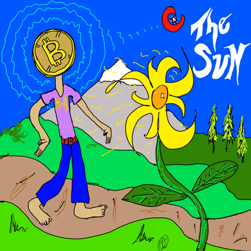 Sun - Major Arcana #20 of the Vagobond Bald Jesus Tarot