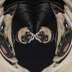 sitting pug Judi 04