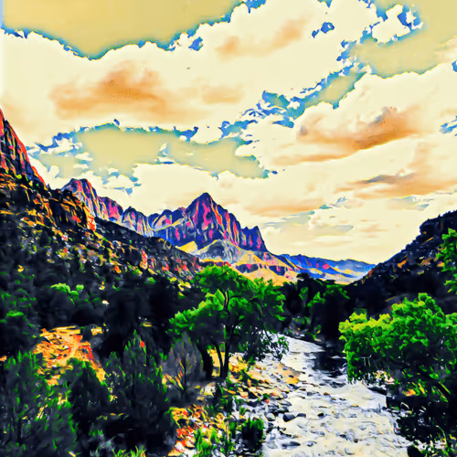 Deserted River Runs