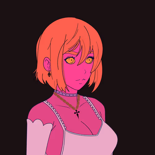 Holographic Gothic Girlfriend #129