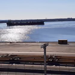 Shiny Morning At Port