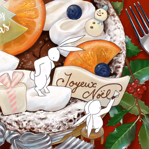 Chocolat classique ” Have a nice christmas"