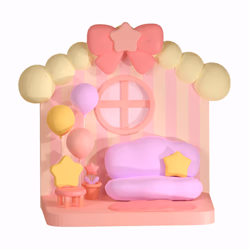 KAWAII STAR HOUSE -pink-