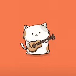 guitarist cat