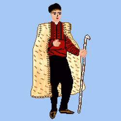 A man’s costume from Haskovo region