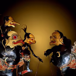 traditional art (Wayang Kulit)