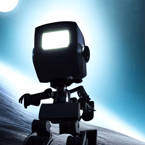 Robot in Space #001