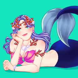 #010 Coral Mermaid