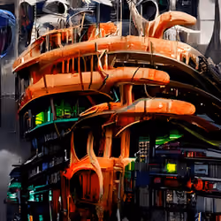 Exopunk Cityscape 002