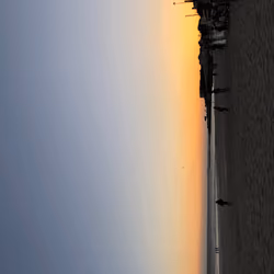 sunset orange
