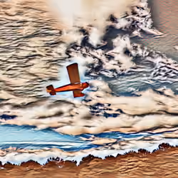 Plane in the Sky 014