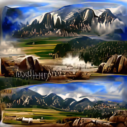 Rocky Mountains Near Boulder