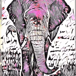 Magique Elephant #9