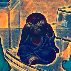 The Shy Monk