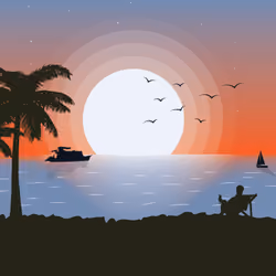 Sunset beach