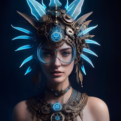AIIMAGE NFT FEMTRIBAL-01 001A