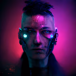 Cyberpunk Warlock