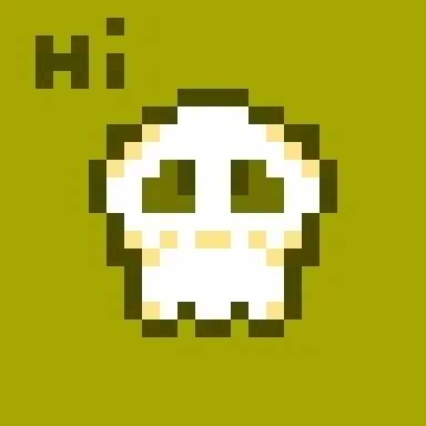 Kawaii SKULL #3712