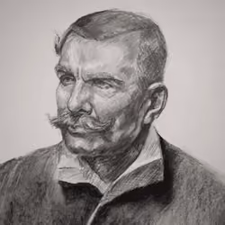 Old man portrait.
