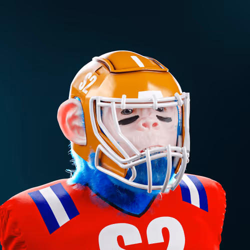 3D Degen Ape #1